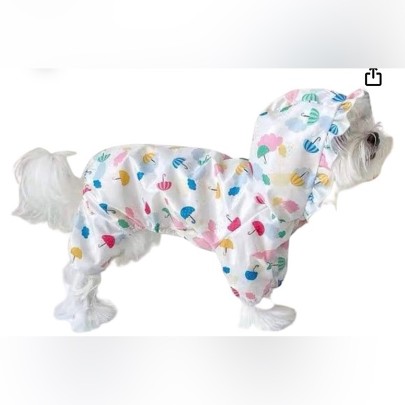 Grhose Other - Four-legged cute cartoon raincoat for dogs. SZ- L. Raincoat